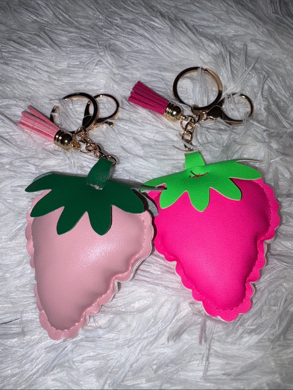 Strawberry Keychains (2) - Picture 2 of 2